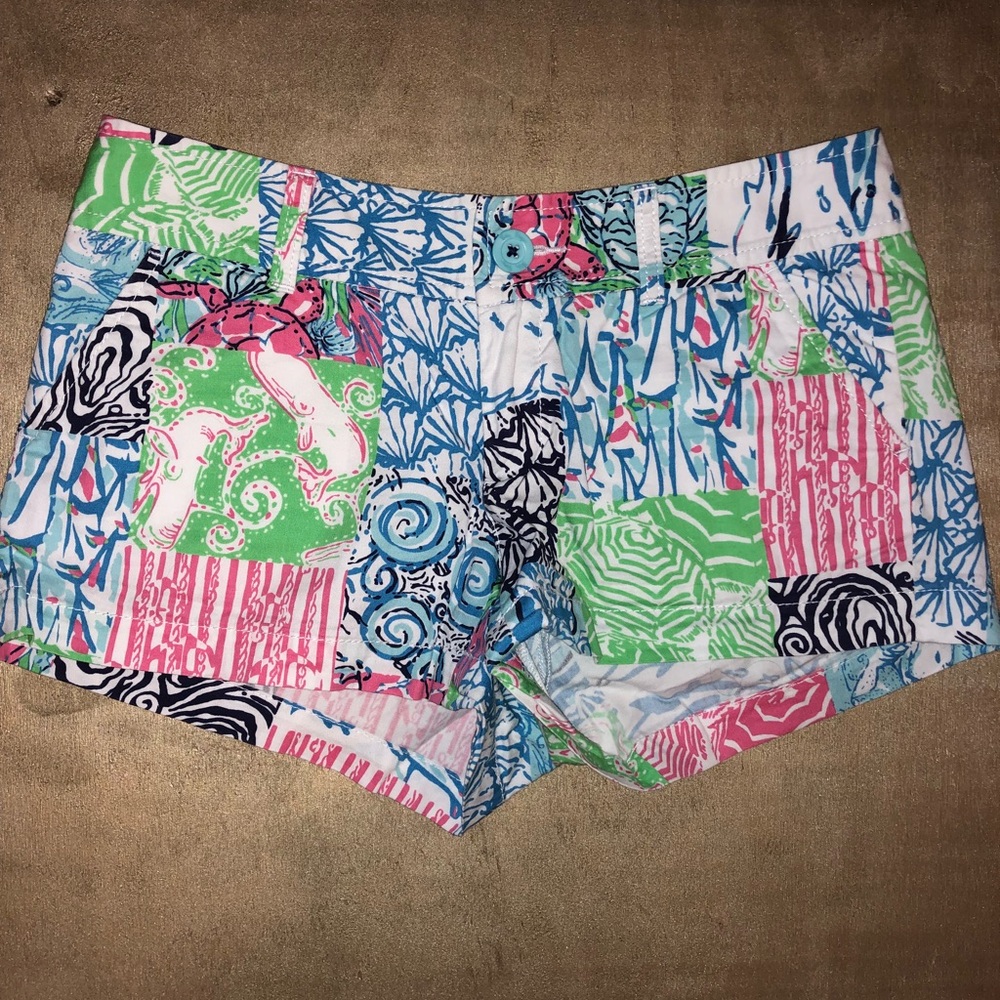 Lilly Pulitzer multi-colored shorts!